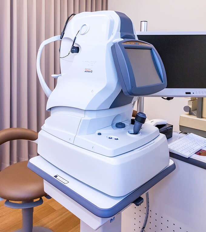 眼底カメラ付き光干渉断層計Retina Scan Duo2